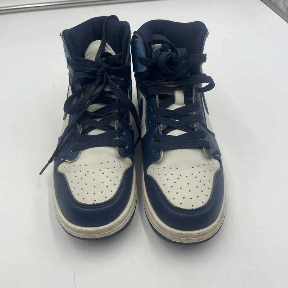 Jordan 1 Retro High‎ OG Obsidian University Blue 555088-140 Mens 6.5 Sneakers